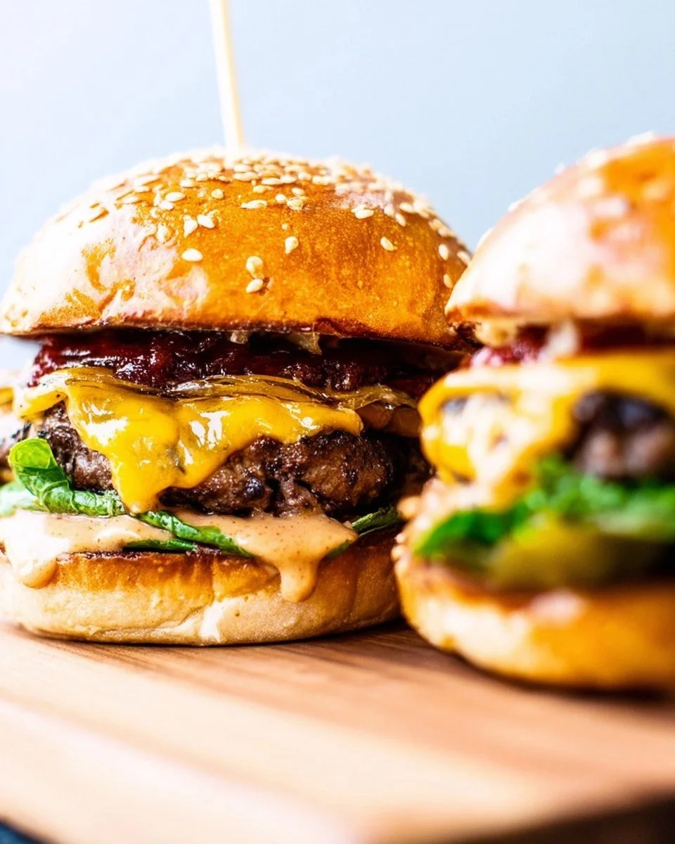 Classic Smash Burgers | Double Patty with Crispy Edges & Special Sauce