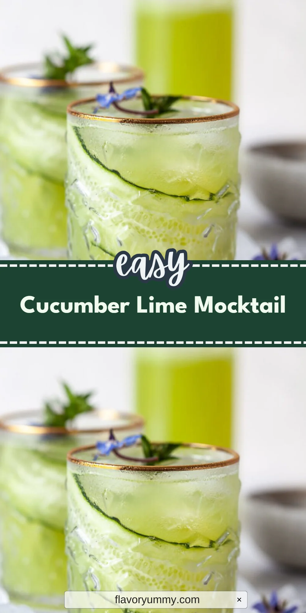 Cucumber Lime Mocktail