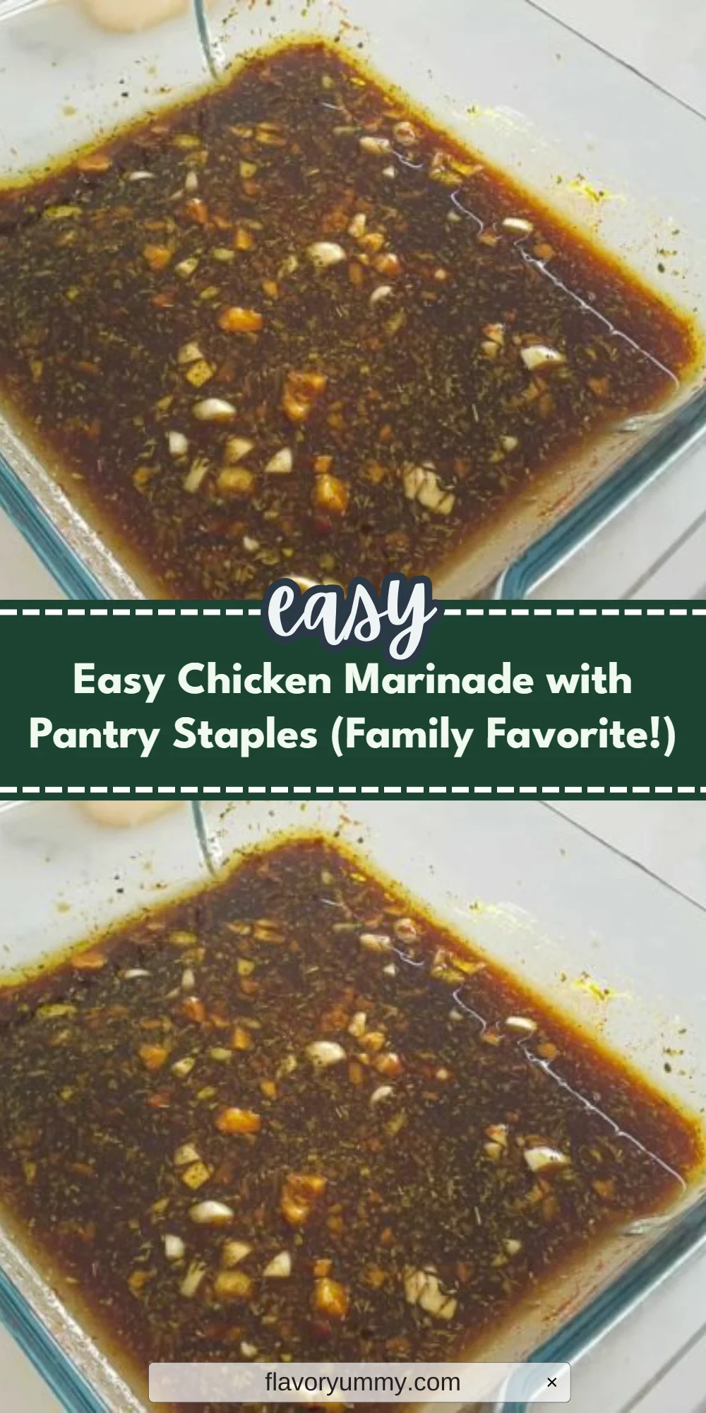 Easy Chicken Marinade with Pantry Staples (Family Favorite!)