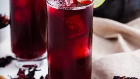 Easy Hibiscus Water