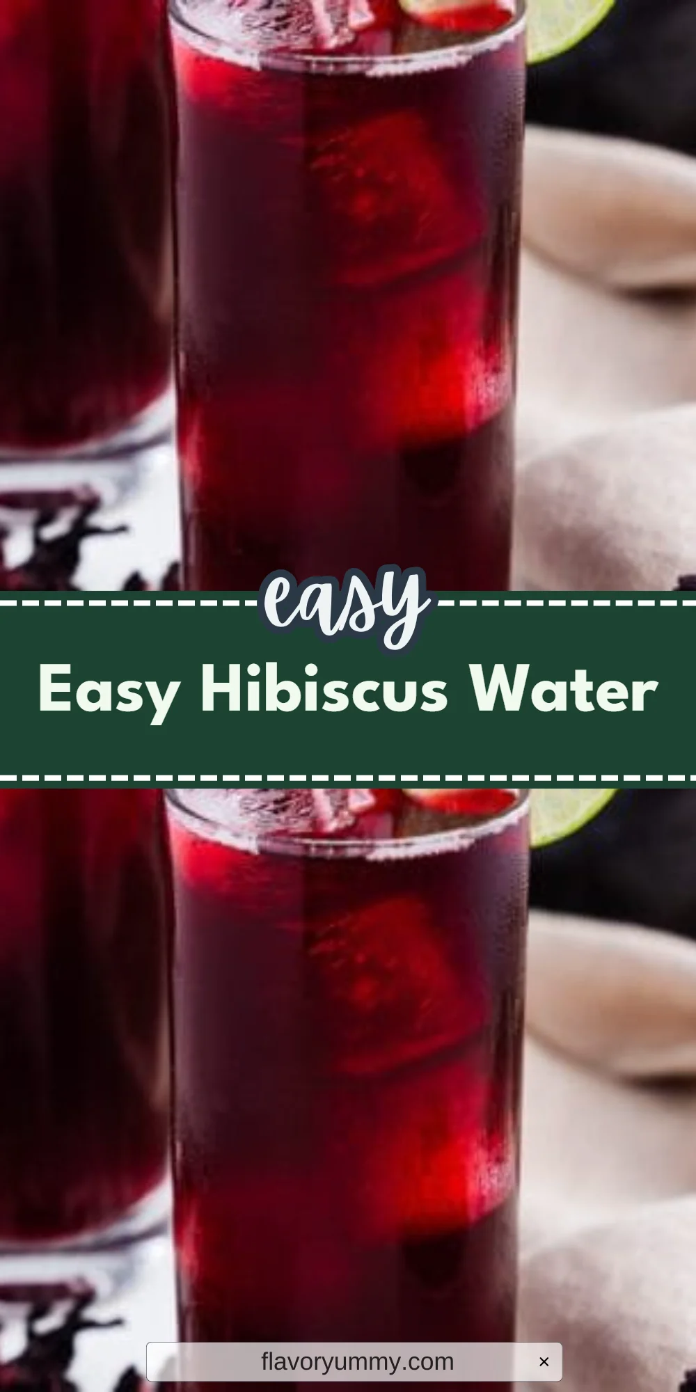 Easy Hibiscus Water