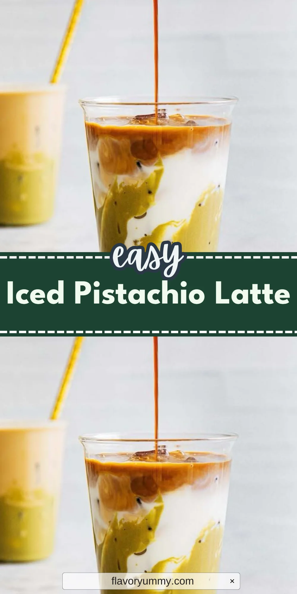 Iced Pistachio Latte