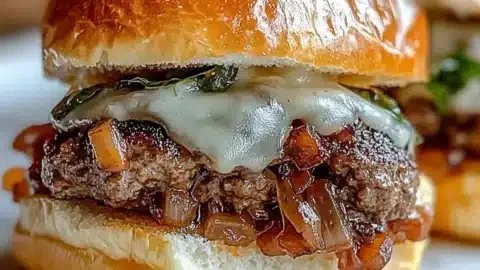 Irresistible Mini Smash Burger Sliders with Caramelized Onions