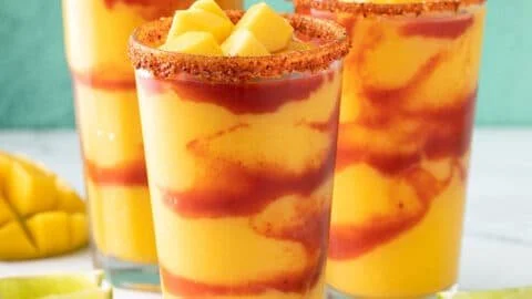 Mangonada (Beverage of Mango from Mexico)