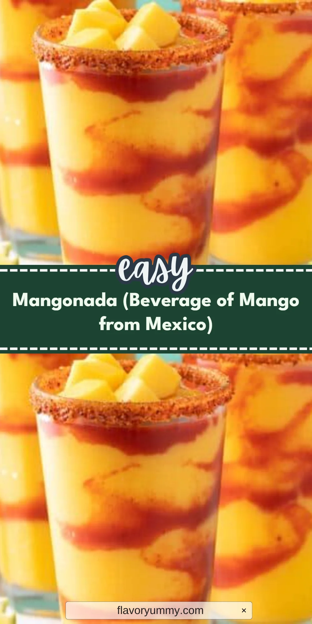 Mangonada (Beverage of Mango from Mexico)