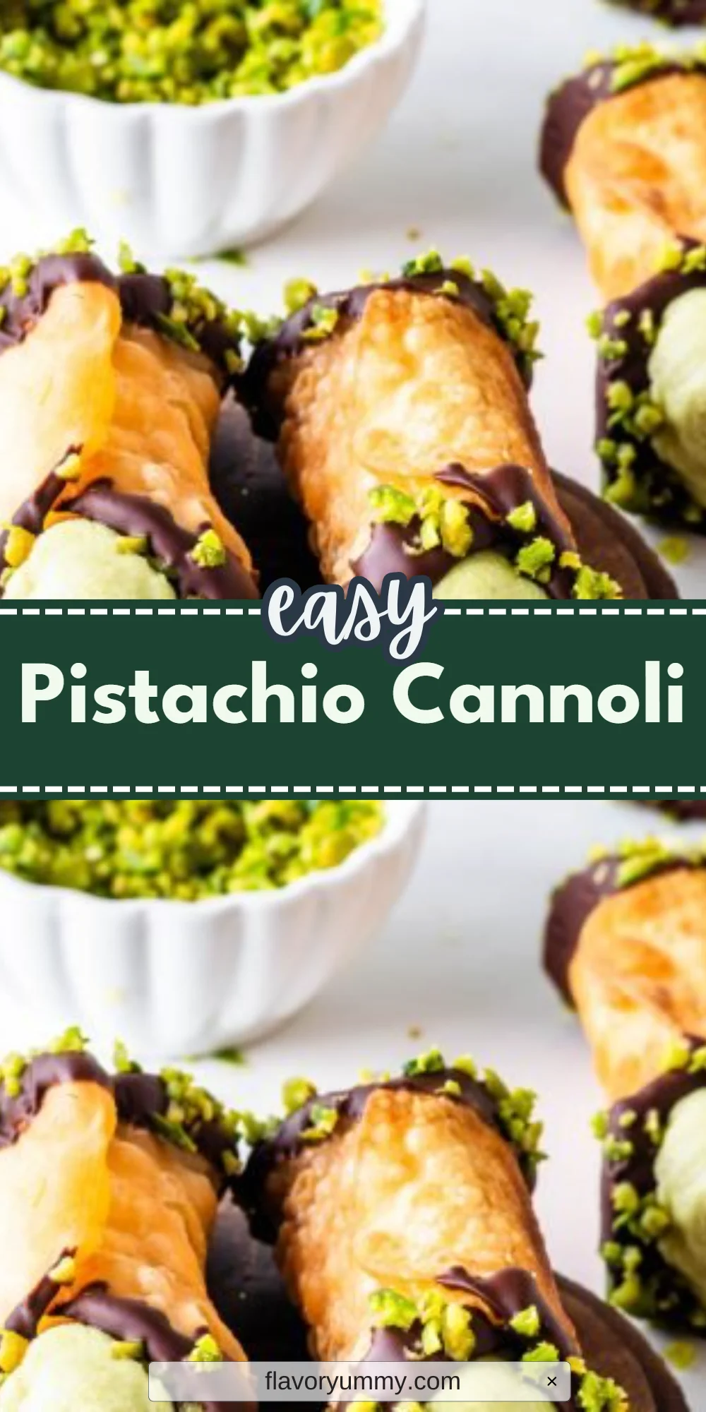 Pistachio Cannoli