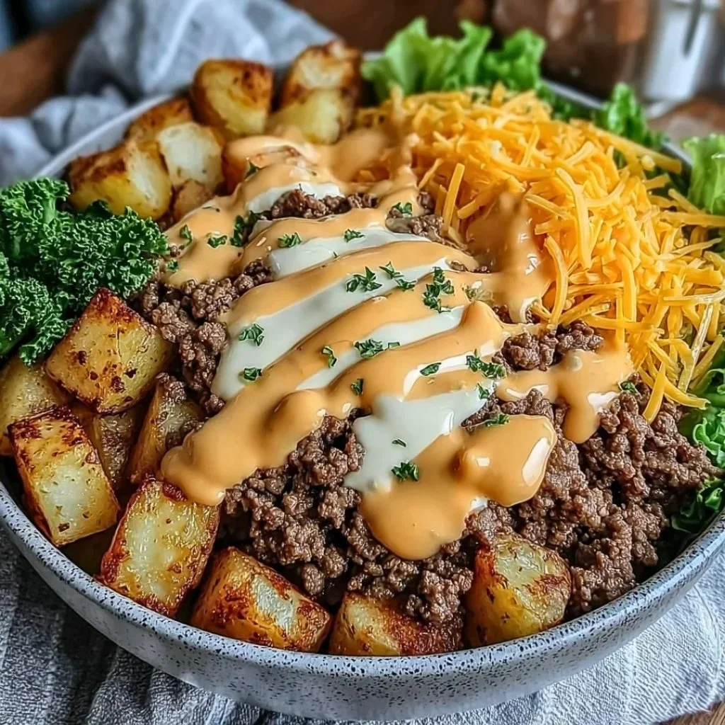 Smash Burger Bowl