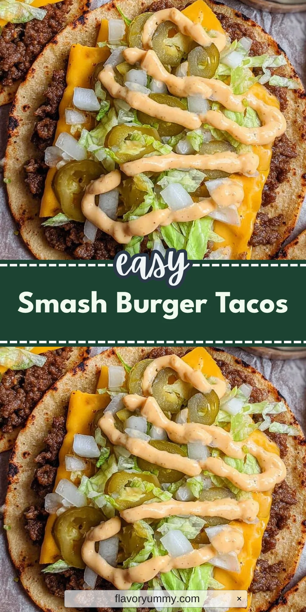 Smash Burger Tacos
