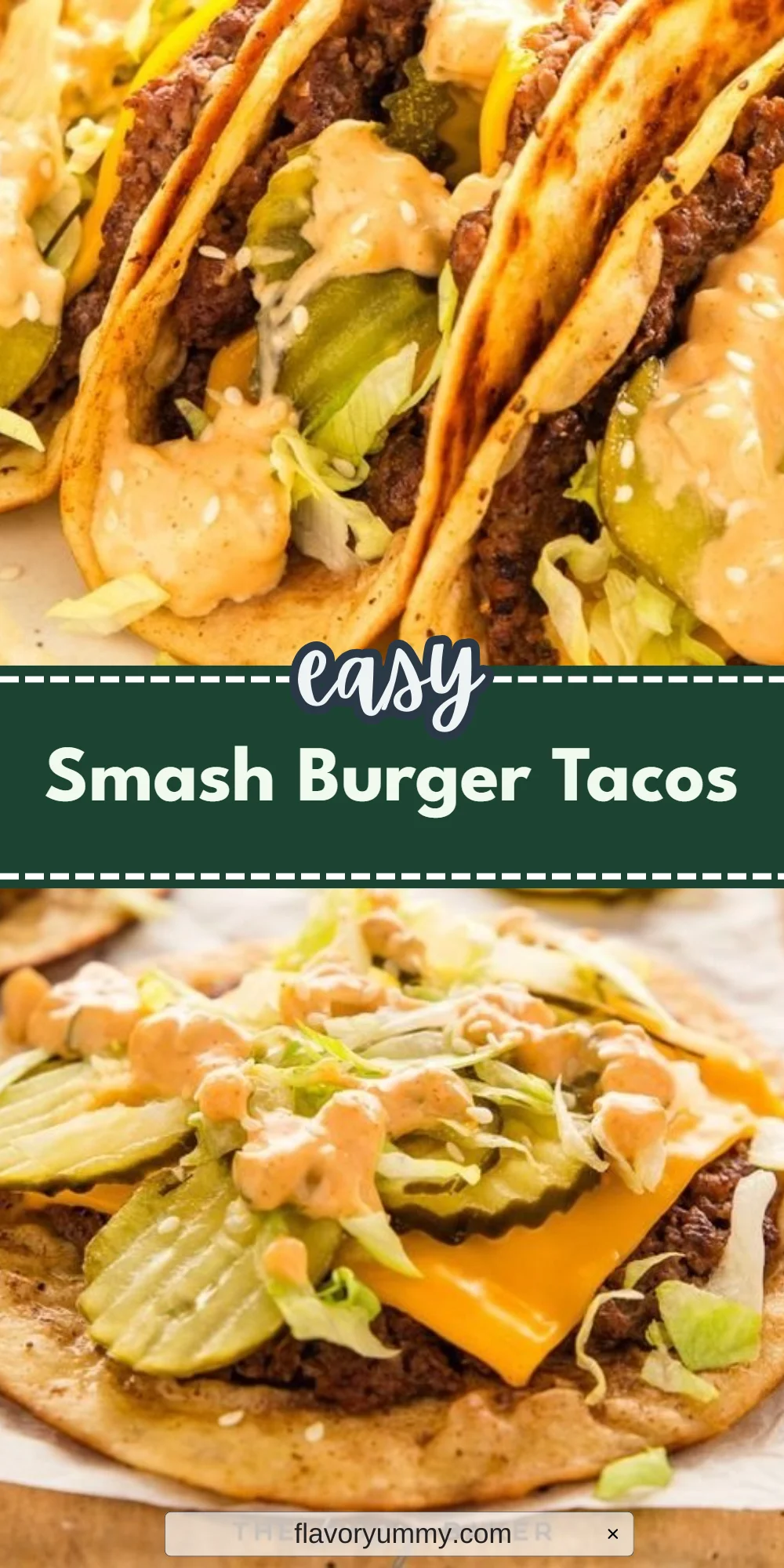 Smash Burger Tacos