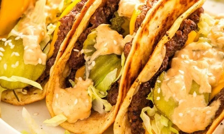 Smash Burger Tacos