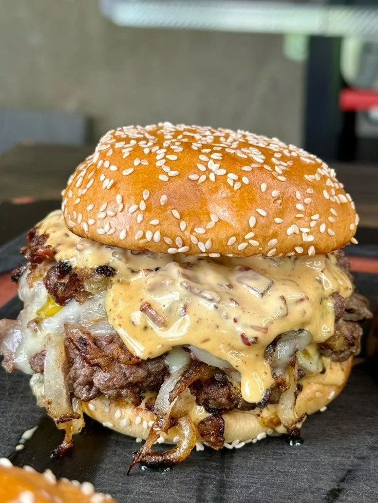 Smash Burgers with Baconnaise Sauce