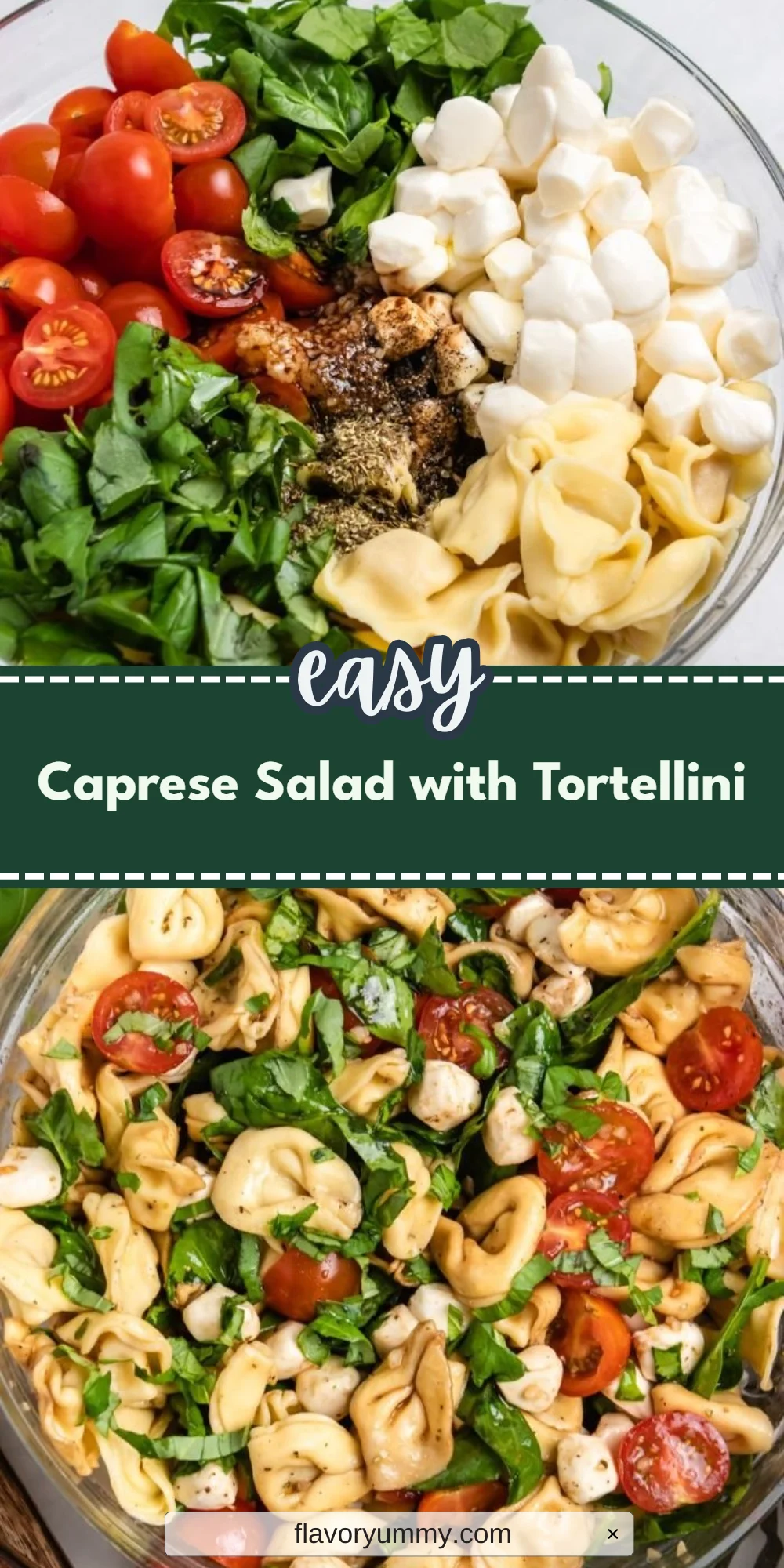 Caprese Salad with Tortellini