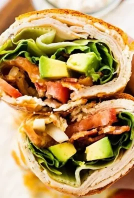 Healthy cottage cheese wrap with fresh vegetables and herbs