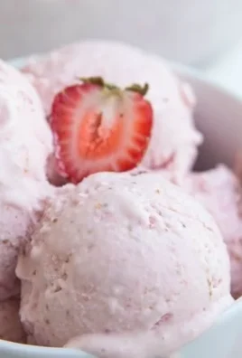 Delicious no-churn strawberry ice cream made with just 3 ingredients