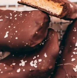 High Protein Twix Bars - Delicious and nutritious protein-packed snack.