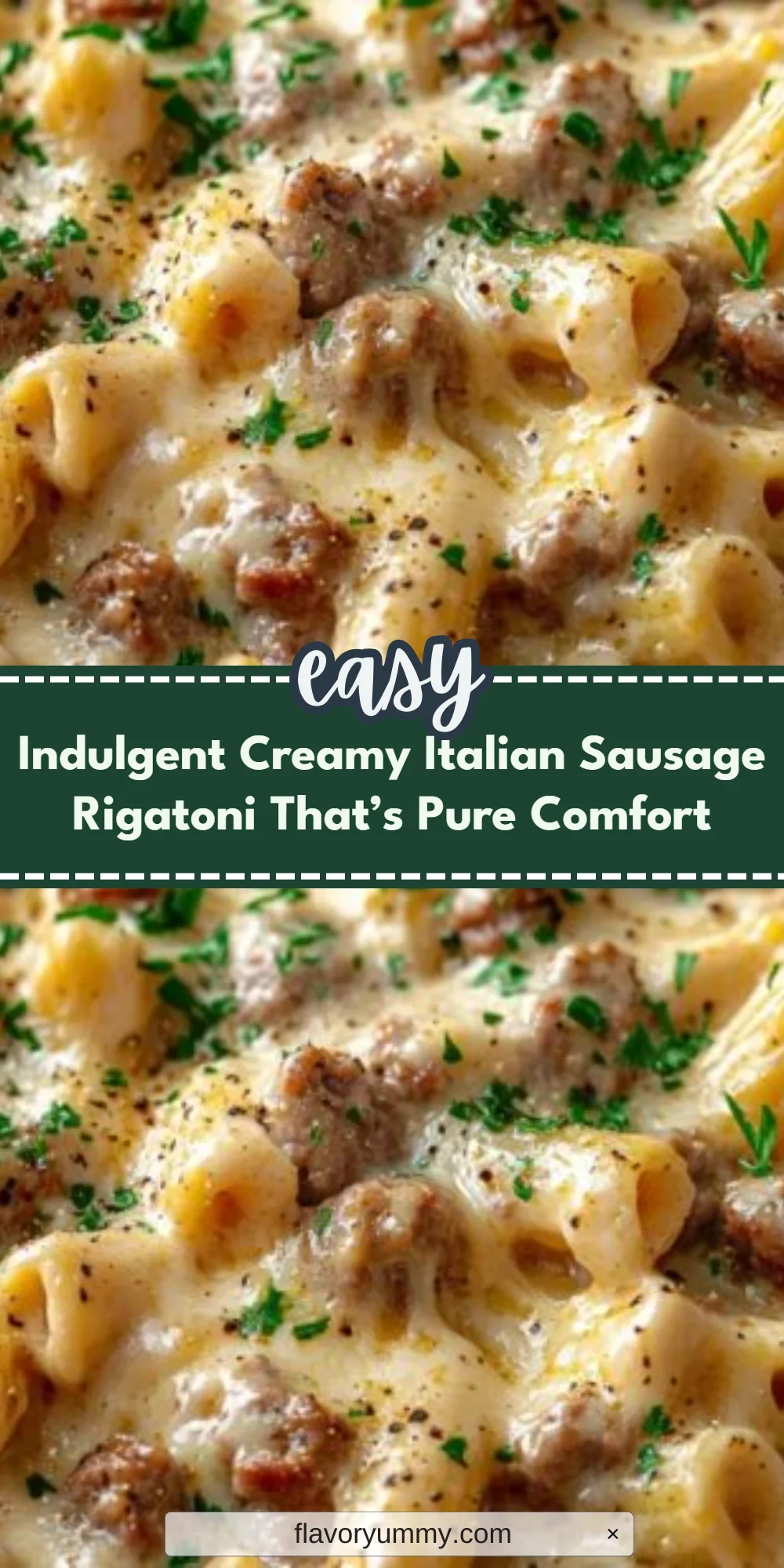 Indulgent Creamy Italian Sausage Rigatoni That’s Pure Comfort