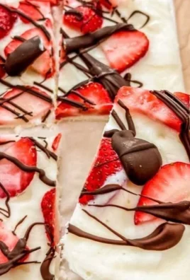 Strawberry yogurt bark topped with dark chocolate for a refreshing dessert