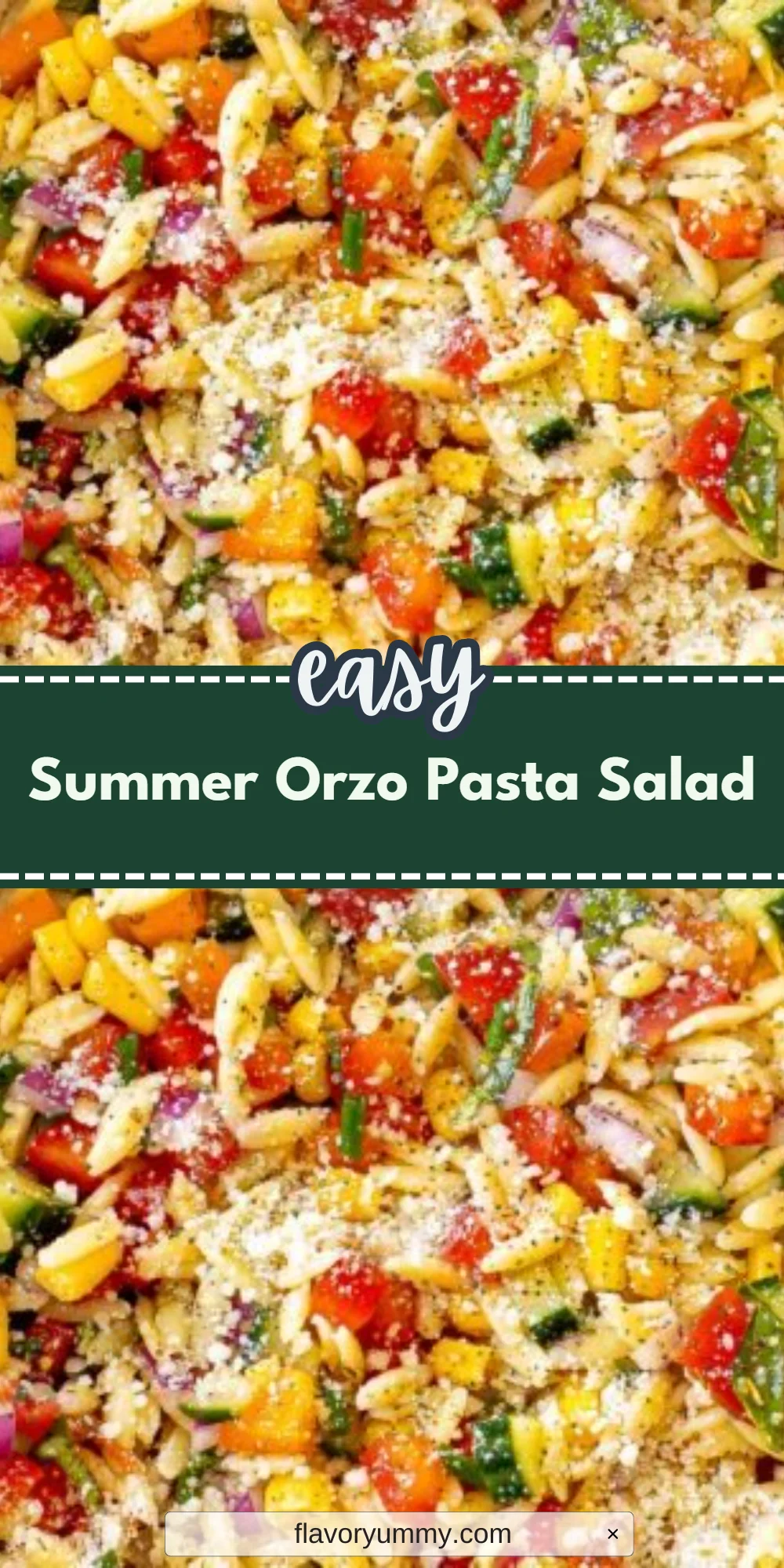 Summer Orzo Pasta Salad